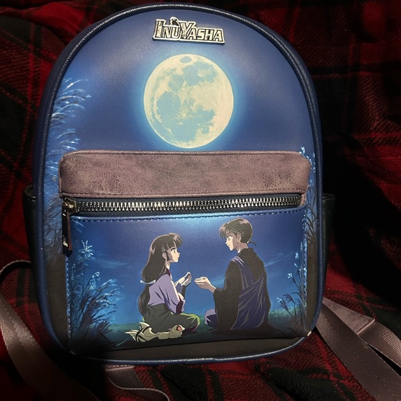 Bioworld Handbags - Inuyasha Blue Mini Backpack